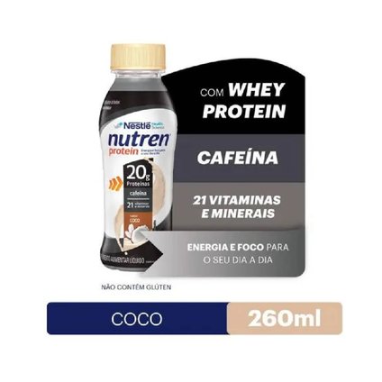 SUPLEMENTO ALIMENTAR NUTREN PROTEIN COCO 260ML
