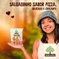 SALGADINHO DE MILHO E ARROZ INTEGRAL ASSADO ORGÂNICO PIZZA MÃE TERRA ZOORETA PACOTE 45G