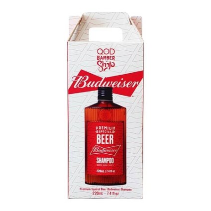 SHAMPOO QOD BUDWEISER 220ML