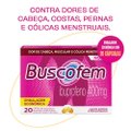 ANALGÉSICO BUSCOFEM 400MG 20 CÁPSULAS GELATINOSAS