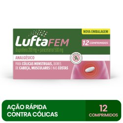 Luftafem Analgésico 12 Comprimidos