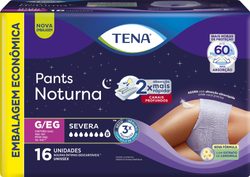 Roupa Íntima Tena Pants Noturna G/eg Com 16 Unidades