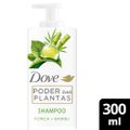 SHAMPOO DOVE PODER DAS PLANTAS FORÇA + BAMBU 300ML