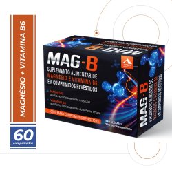 Mag B Magnésio + Vitamina B6 60 Comprimidos Revestidos