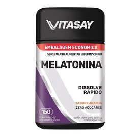 MELATONINA VITASAY LARANJA 150 COMPRIMIDOS
