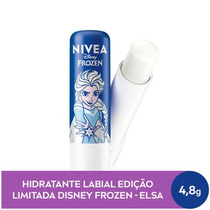 HIDRATANTE LABIAL INFANTIL NIVEA ORIGINAL CARE EDIÇÃO LIMITADA DISNEY FROZEN 4,8G