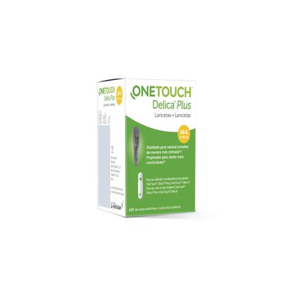 LANCETAS ONETOUCH DELICA PLUS COM 100