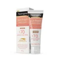 PROTETOR SOLAR FACIAL NEUTROGENA SUN FRESH DERM CARE COM COR FPS 70 40G