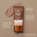 PROTETOR SOLAR FACIAL EPISOL COLOR TOM 3 MÉDIO FPS 70 40ML