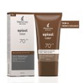 PROTETOR SOLAR FACIAL EPISOL COLOR TOM 4 MÉDIO ESCURO FPS 70 40ML