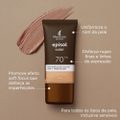 PROTETOR SOLAR FACIAL EPISOL COLOR TOM 4 MÉDIO ESCURO FPS 70 40ML