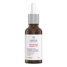 SÉRUM FACIAL ANTI-IDADE ADCOS CONCENTRADO VITAMINA C 20 15ML
