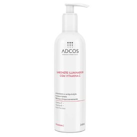 SABONETE FACIAL ADCOS ILUMINADOR COM VITAMINA C 240ML