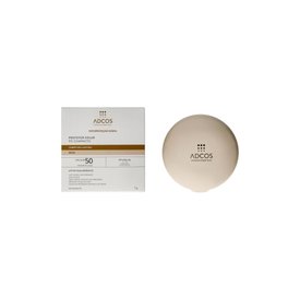 PROTETOR SOLAR FACIAL ADCOS PÓ COMPACTO FPS 50 BEIGE 11G