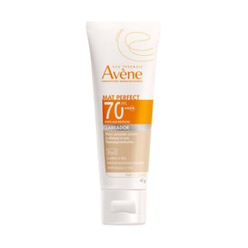 PROTETOR SOLAR AVÈNE MAT PERFECT FLUIDO CLAREADOR COR CLARA FPS 70 40G