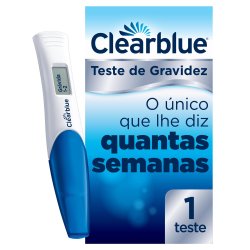 Teste De Gravidez Clearblue Indicador De Semanas 1 Unidade