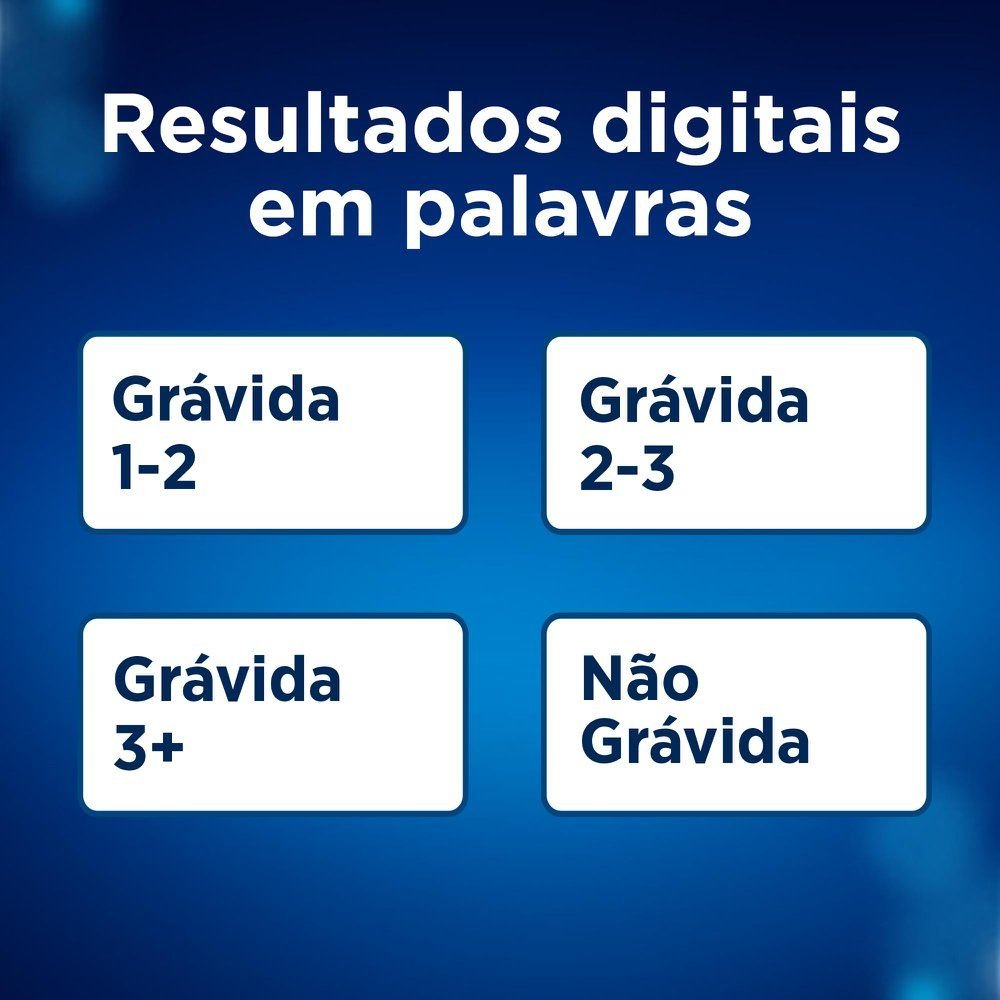 Teste De Gravidez Clearblue Detecção Rápida 2 Unidades - PanVel