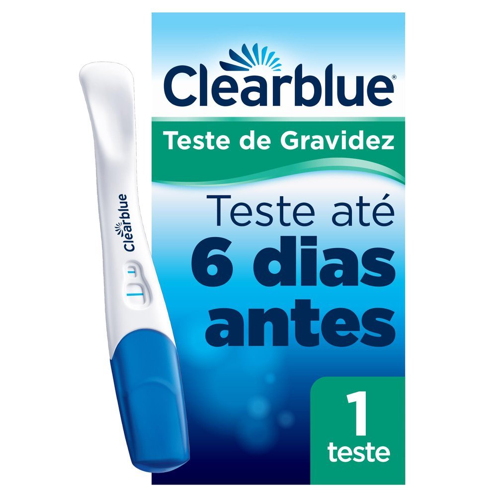 Teste De Gravidez Clearblue Resultado 6 Dias Antes 1 Unidade - PanVel  Farmácias