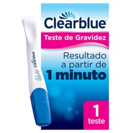 TESTE DE GRAVIDEZ CLEARBLUE PLUS 1 UNIDADE