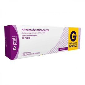 NITRATO DE MICONAZOL 20MG/G CREME DERMATOLÓGICO 28G PRATI DONADUZZI GENERICO