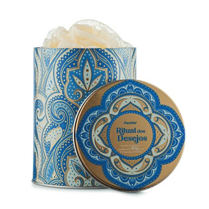 KIT RITUAL DOS DESEJOS PANVEL COM 2 SABONETES EM BARRA 90G CADA
