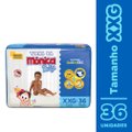 FRALDA TURMA DA MÔNICA BABY XXG COM 36 UNIDADES