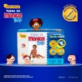 FRALDA TURMA DA MÔNICA BABY XXG COM 36 UNIDADES
