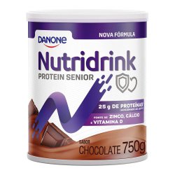 Suplemento Alimentar Nutridrink Protein Senior Chocolate 750g