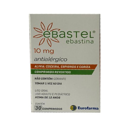 EBASTEL 10MG 30CP