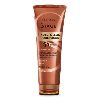 SHAMPOO SIÀGE NUTRI ÓLEOS PODEROSOS 250ML