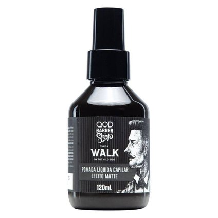 POMADA QOD BARBER SHOP WALK LÍQUIDA 120ML