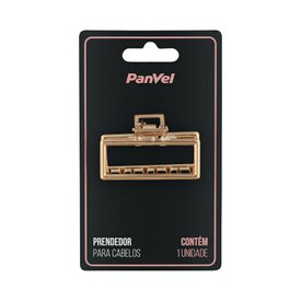 PIRANHA PARA CABELO METAL DOURADO TAMANHO P PANVEL ACESSÓRIOS