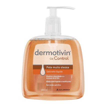 SABONETE LÍQUIDO DERMOTIVIN OIL CONTROL 300ML