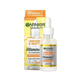 SÉRUM FACIAL ANTIMARCAS GARNIER UNIFORM & MATTE VITAMINA C 30ML