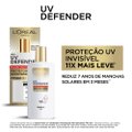 PROTETOR SOLAR FACIAL L'ORÉAL PARIS UV DEFENDER FLUIDO FPS60 40G