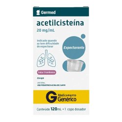 Acetilcisteina Xarope Infantil 20mg/ml 120ml