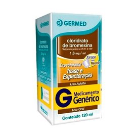 CLORIDRATO DE BROMEXINA 8MG/5ML XAROPE ADULTO 120ML GERMED GENÉRICO