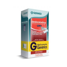 DESLORATADINA XAROPE 0.50MG/ML 60ML GERMED GENERICO