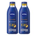 KIT LOÇÃO HIDRATANTE CORPORAL NIVEA FIRMADOR Q10 + VITAMINA C 400ML - 2 UNIDADES