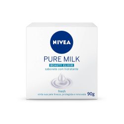 Sabonete Em Barra Nivea Pure Milk Fresh 90g