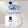 SABONETE EM BARRA NIVEA PURE MILK FRESH 90G