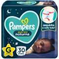 FRALDA PAMPERS AJUSTE TOTAL NOTURNA G 30 UNIDADES