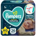 FRALDA PAMPERS AJUSTE TOTAL NOTURNA XG 26 UNIDADES