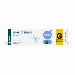 Aceclofenaco 15mg/g Creme Dermatológico 30g