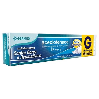 ACECLOFENACO 15MG/G CREME DERMATOLÓGICO 30G