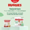 FRALDA HUGGIES PREMIUM NATURAL CARE RN 34 UNIDADES