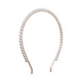 TIARA PARA CABELOS DE METAL COM PÉROLAS PANVEL ACESSÓRIOS COLEÇÃO VERÃO ROMÂNTICO VIBRANTE