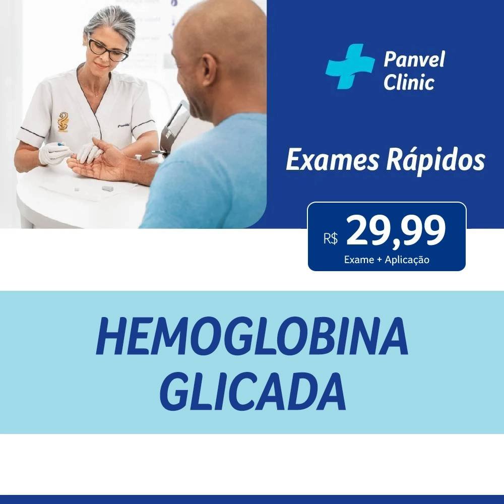 Exame Rápido Hemoglobina Glicada Ecodiagnostica