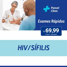 EXAME RÁPIDO HIV/SÍFILIS ECODIAGNOSTICA
