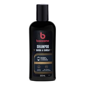 SHAMPOO PARA BARBA, CABELO E BIGODE BOZZANO 200ML